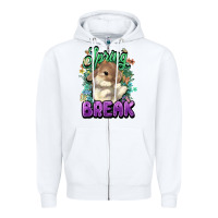 White Easter spring break Easter Day Zipper Hoodie - HowdyJamesFarm