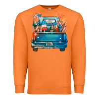 Carrot Customize USA truck Premium Sweatshirt - FaDigitalArtStudio