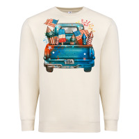 Sandshell Customize USA truck Premium Sweatshirt - FaDigitalArtStudio