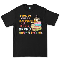 Black money can't buy happiness but it can buy books Premium Tee - MaliasSmallBusiness