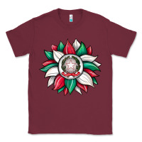 Burgundy sunflower i̇talian flag Classic Tee - JahusDesignShop