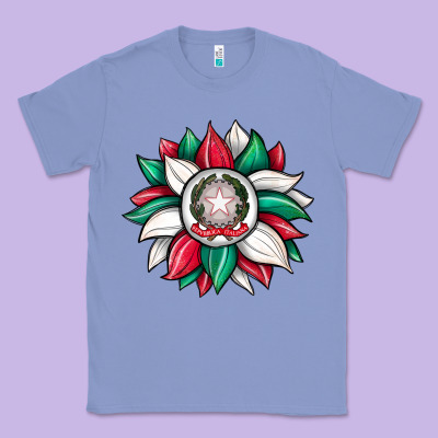 Sunflower İtalian Flag Classic Tee Designed By Jahusdesignshop
