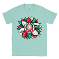 Seafoam sunflower i̇talian flag Classic Tee - JahusDesignShop