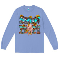 Colony Blue show mom pig Long Sleeve Tee - RanaPortraitStore