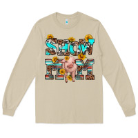 Mushroom show mom pig Long Sleeve Tee - RanaPortraitStore