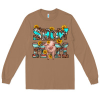 Toasted Coconut show mom pig Long Sleeve Tee - RanaPortraitStore