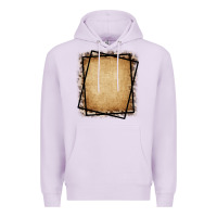 Burlap And Leopard  Black Frame Premium Hoodie | Teevron