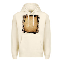 Tofu Burlap and Leopard  Black Frame Premium Hoodie - CowCowDesign
