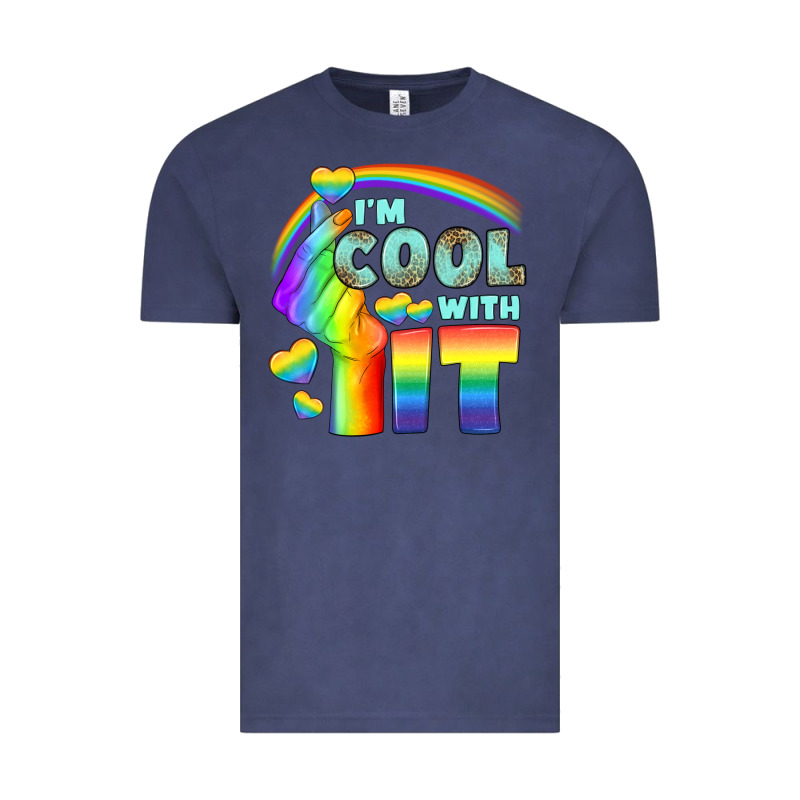 Lgbtq İ'm Cool With İt Vintage Tee by BundleAndBundleShop | Teevron
