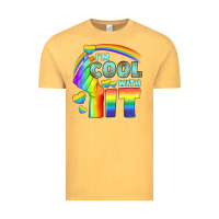 Vintage Mustard Lgbtq İ'm Cool With İt Vintage Tee - BundleAndBundleShop