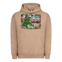 Pigment Burro merry Christmas tree western Urban Hoodie - CowhideDigitalArt