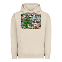 Pigment French Oak merry Christmas tree western Urban Hoodie - CowhideDigitalArt