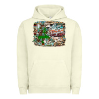 Pigment Pistachio merry Christmas tree western Urban Hoodie - CowhideDigitalArt