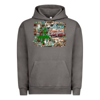 Pigment Tornado merry Christmas tree western Urban Hoodie - CowhideDigitalArt