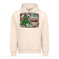 Sandshell merry Christmas tree western Urban Hoodie - CowhideDigitalArt