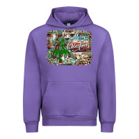Tulip merry Christmas tree western Urban Hoodie - CowhideDigitalArt