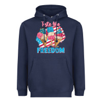 Navy taste like freedom 4th of july Heavyweight Hoodie - FaDigitalArtStudio