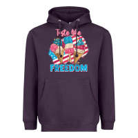 Plum taste like freedom 4th of july Heavyweight Hoodie - FaDigitalArtStudio