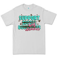 Dove Grey support small businesses big dreams Premium Tee - MaliasSmallBusiness