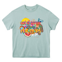 Arona Life is better with my flip flops Heavy Core Tee - NancyCooperArtShop
