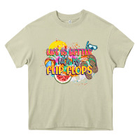Mossy Life is better with my flip flops Heavy Core Tee - NancyCooperArtShop