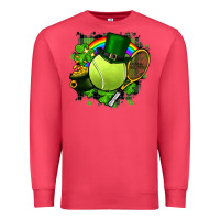 Cardinal St. Patrick's Day Tennis Premium Sweatshirt - FaDigitalArtStudio