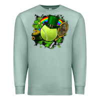 Seafoam St. Patrick's Day Tennis Premium Sweatshirt - FaDigitalArtStudio