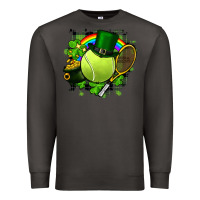 Smoke St. Patrick's Day Tennis Premium Sweatshirt - FaDigitalArtStudio