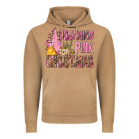 Vintage Camel Dreaming Of A Pink Christmas Vintage Hoodie - BundleAndBundleShop