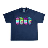 Navy loaded tea coffee Urban Heavy Tee - JahusDesignShop