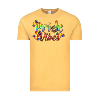 Vintage Mustard Pride Vibes LGBTQ Vintage Tee - BundleAndBundleShop