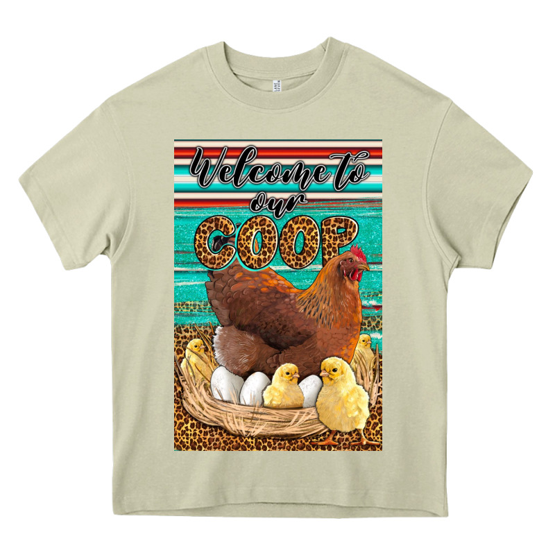 Western Welcome To Our Coop Heavy Core Tee by LillyAllenDesigns | Teevron