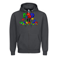 Smoke Dad of warrior Zipper Hoodie - CowGirlArtShop