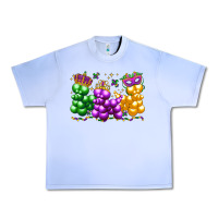 Grape Ice mardi gras bead dogs Urban Heavy Tee - LillyAllenDesigns