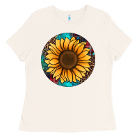 Bone sunflower christmas ornament Ladies Tee - Jasminsmagicworld