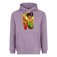 Lavender Love Juneteenth Heavyweight Hoodie - FaDigitalArtStudio