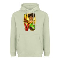 Matcha Love Juneteenth Heavyweight Hoodie - FaDigitalArtStudio