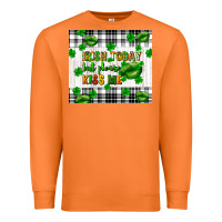 Carrot Irish today but please kiss me st. patricks day Premium Sweatshirt - FaDigitalArtStudio