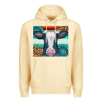 Pina Colada Cow Tumbler Premium Hoodie - CowCowDesign