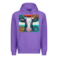 Purple Cow Tumbler Premium Hoodie - CowCowDesign