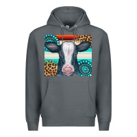 Rock Cow Tumbler Premium Hoodie - CowCowDesign