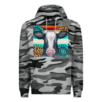 Slate Camo Cow Tumbler Premium Hoodie - CowCowDesign
