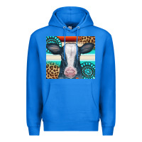 True Royal Cow Tumbler Premium Hoodie - CowCowDesign