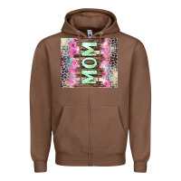 Chestnut Mom leopard Zipper Hoodie - CowGirlArtShop