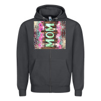 Smoke Mom leopard Zipper Hoodie - CowGirlArtShop