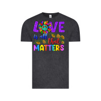 Vintage Black Love İs All That Matters Vintage Tee - BundleAndBundleShop