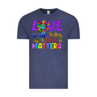 Vintage Denim Love İs All That Matters Vintage Tee - BundleAndBundleShop
