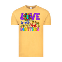 Vintage Mustard Love İs All That Matters Vintage Tee - BundleAndBundleShop