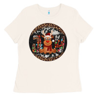 Bone joy reindeer christmas ornament Ladies Tee - Jasminsmagicworld