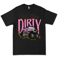 Black let's play dirty Premium Tee - MaliasSmallBusiness